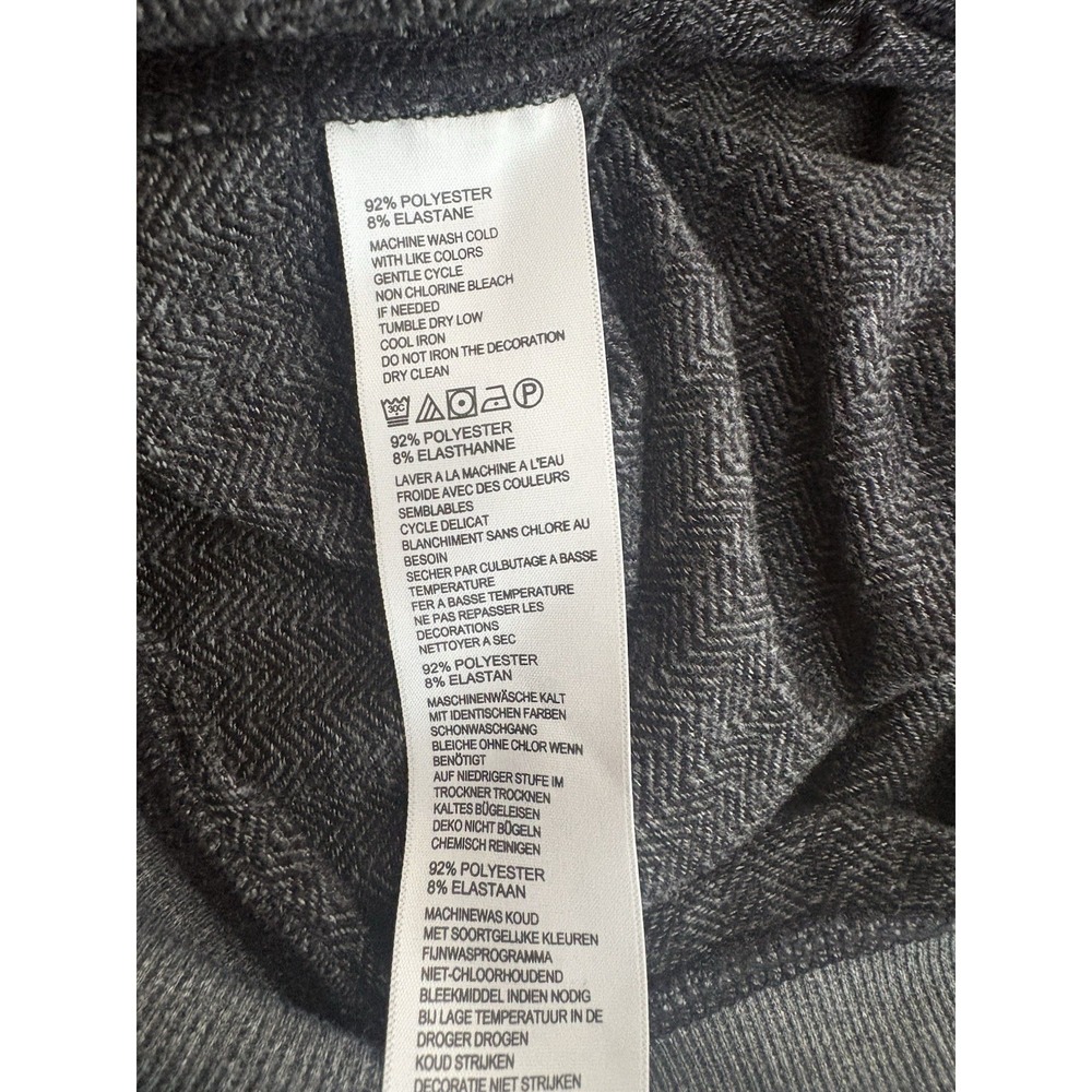 Tommy Bahama Sweater Mens Large Gray 1/4 Zip Mock Neck Relaxed Knit Cotton - Picture 10 of 12